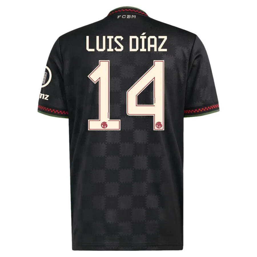 Maillot Bayern Munich Third 2025 2026 Luis Diaz