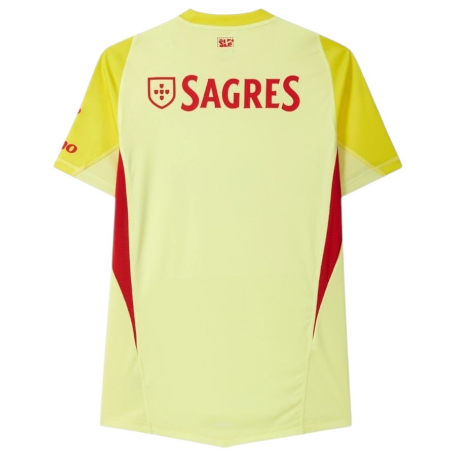 Maillot Benfica 2025 2026 Gardien Jaune (2)