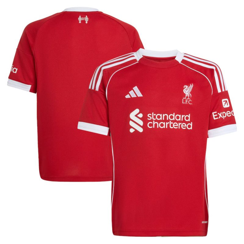Maillot Enfant Liverpool Domicile 2025 2026 (3) Maillot Enfant Liverpool Domicile 2025 2026