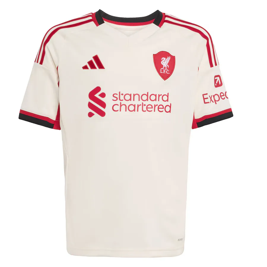 Maglia da trasferta Liverpool per bambini 2025 2026