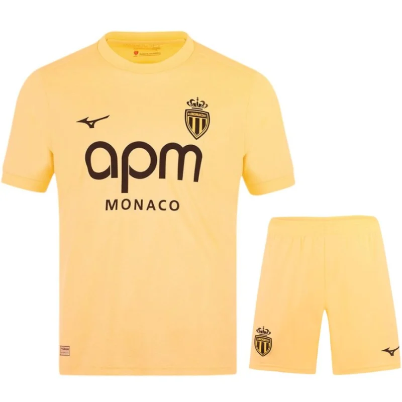 Maillot Kit Enfant AS Monaco Third 2025 2026 Maillot Kit Enfant AS Monaco Third 2025 2026