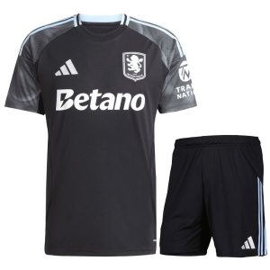 Maillot Kit Enfant Aston villa Exterieur2025 2026 (1)
