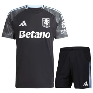 Maillot Kit Enfant Aston villa Exterieur2025 2026 (1)