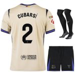 Maillot Kit Enfant Barca Exterieur 2025 2026 Cubarsi La Liga