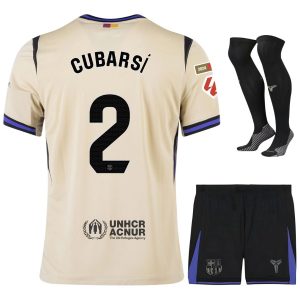 Maillot Kit Enfant Barca Exterieur 2025 2026 Cubarsi La Liga