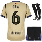 Barca Auswärtstrikot Kinder 2025 2026 Gavi