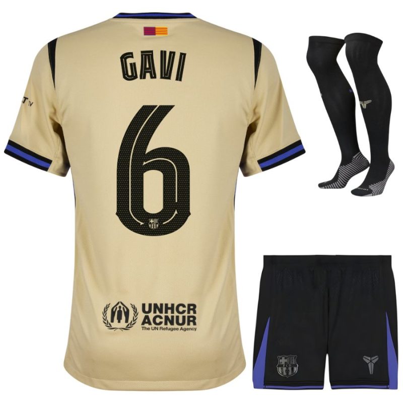 Maillot Kit Enfant Barca Exterieur 2025 2026 Gavi
