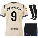 Maillot Kit Enfant Barca Exterieur 2025 2026 Lewandowski La Liga