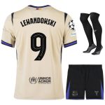 Maillot Kit Enfant Barca Exterieur 2025 2026 Lewandowski UCL