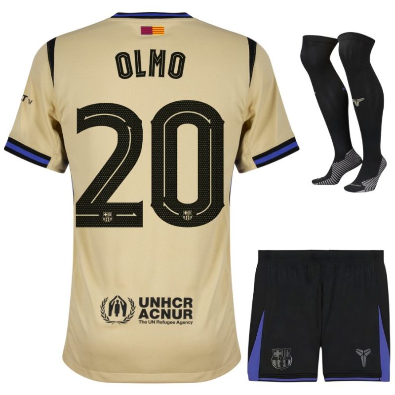 Maillot Kit Enfant Barca Exterieur 2025 2026 Olmo