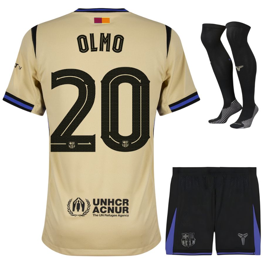 Maillot Kit Enfant Barca Exterieur 2025 2026 Olmo