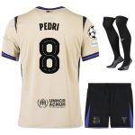 Maillot Kit Enfant Barca Exterieur 2025 2026 Pedri UCL