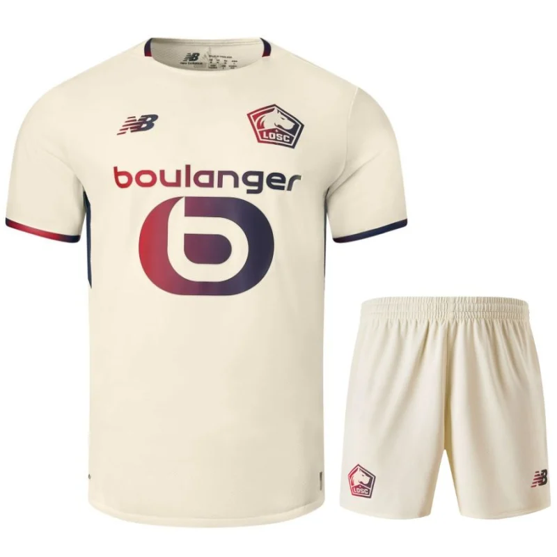 Camiseta de visitante infantil del LOSC 2025-2026 (1)