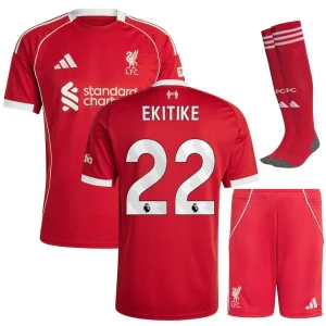 Maillot Kit Enfant Liverpool Domicile 2025 2026 EKITIKE