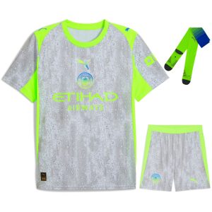 Maillot Kit Enfant Manchester City Third 2025 2026