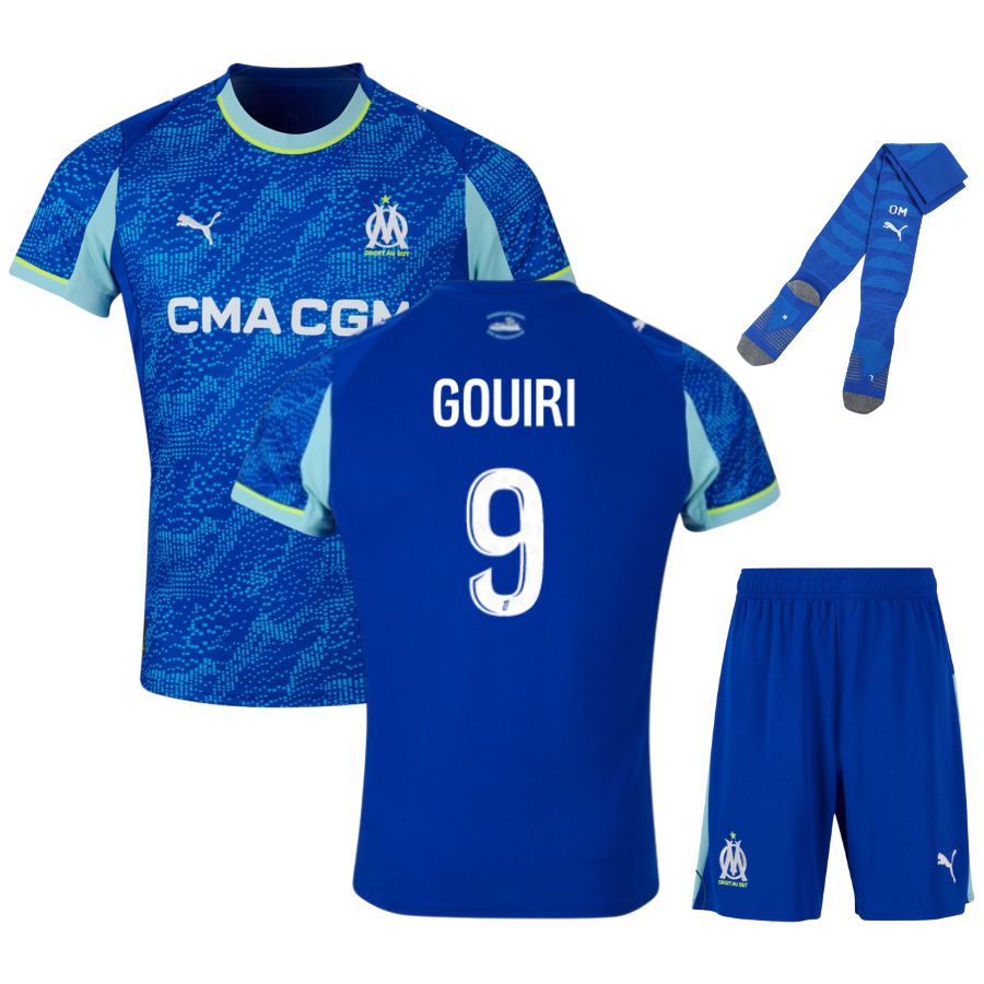 Maillot Kit Enfant OM Third 2025 2026 Gouiri