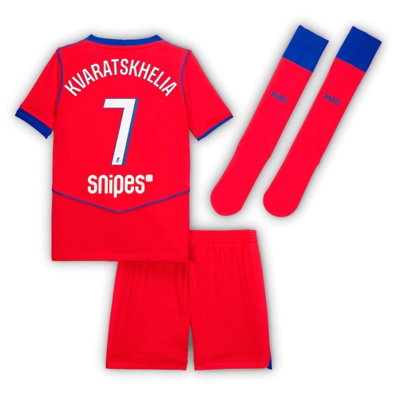 Maillot Kit Enfant PSG Third 2025 2026 Kvaratskhelia (2) Maillot Kit Enfant PSG Third 2025 2026 Kvaratskhelia (2)