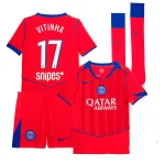 Camiseta PSG Tercera 2025 2026 Vitinha Niño (1)