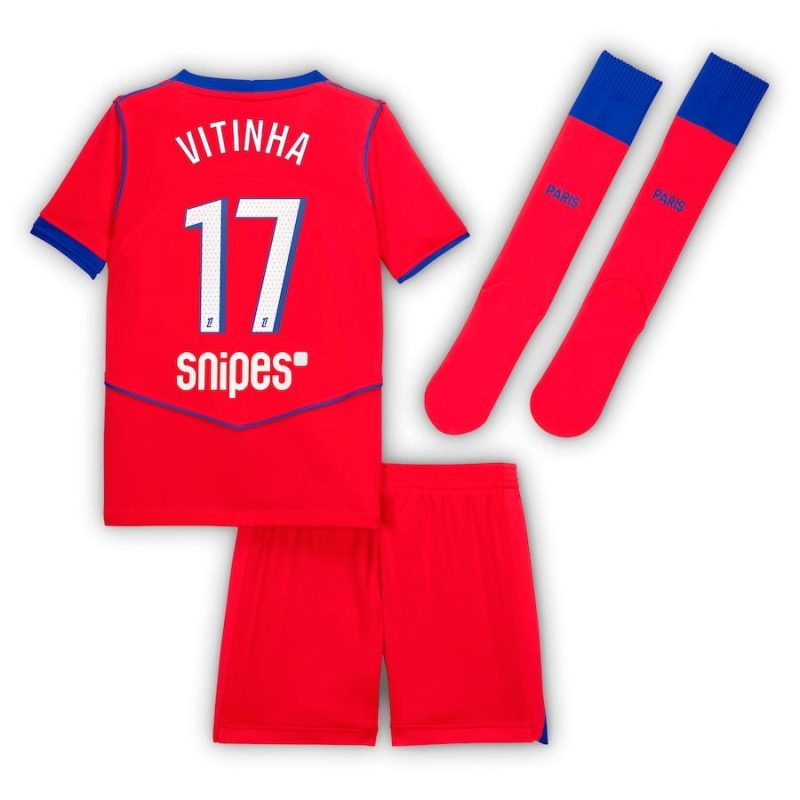 Maillot Kit Enfant PSG Third 2025 2026 Vitinha (2) Maillot Kit Enfant PSG Third 2025 2026 Vitinha (2)