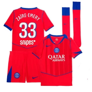 Camiseta infantil del PSG 2025-2026 de Zaire Emery (1)