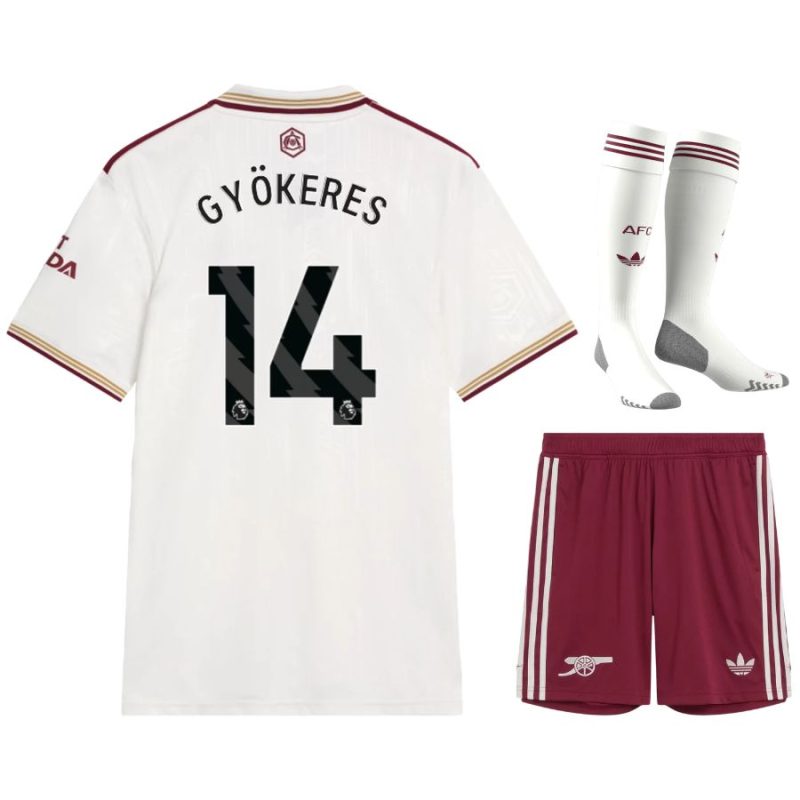 Maillot Kit Enfant Third Arsenal 2025 2026 Gyokeres