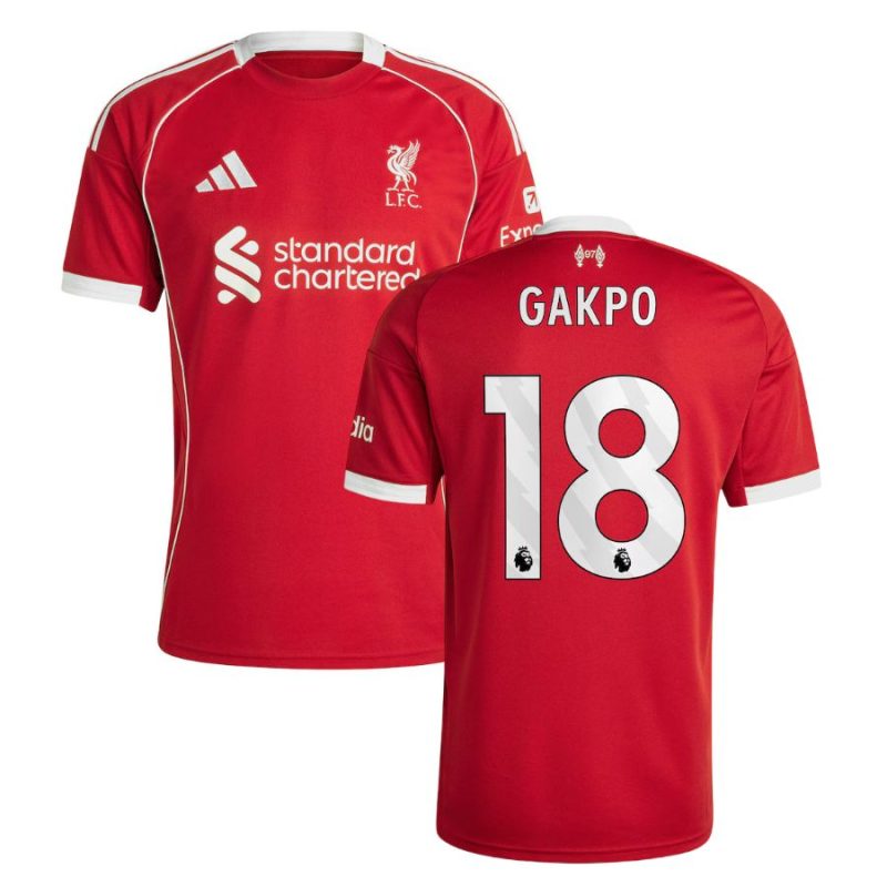 Maillot Liverpool Domicile 2025 2026 Gakpo