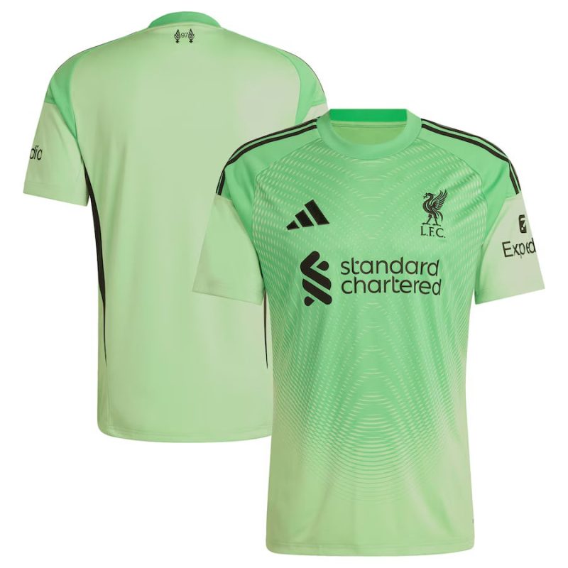 Maillot Liverpool Domicile 2025 2026 Gardien (3) Maillot Liverpool Domicile 2025 2026 Gardien