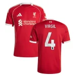 Liverpool Home Jersey 2025 2026 Virgil