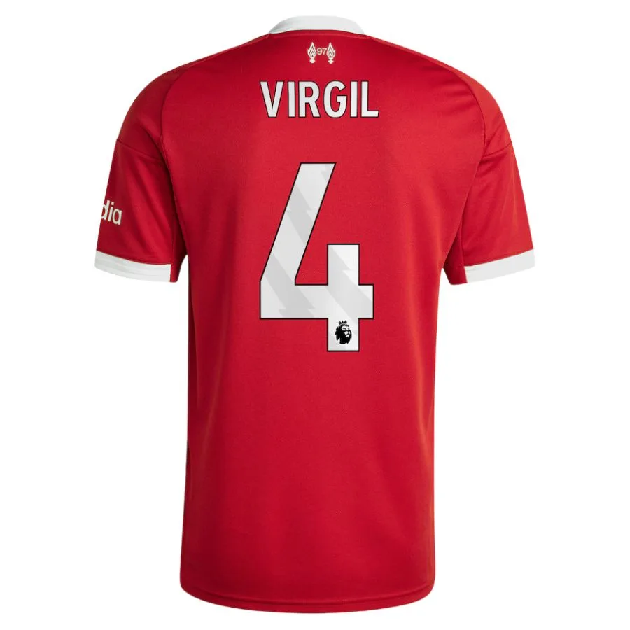Liverpool Home Jersey 2025 2026 Virgil