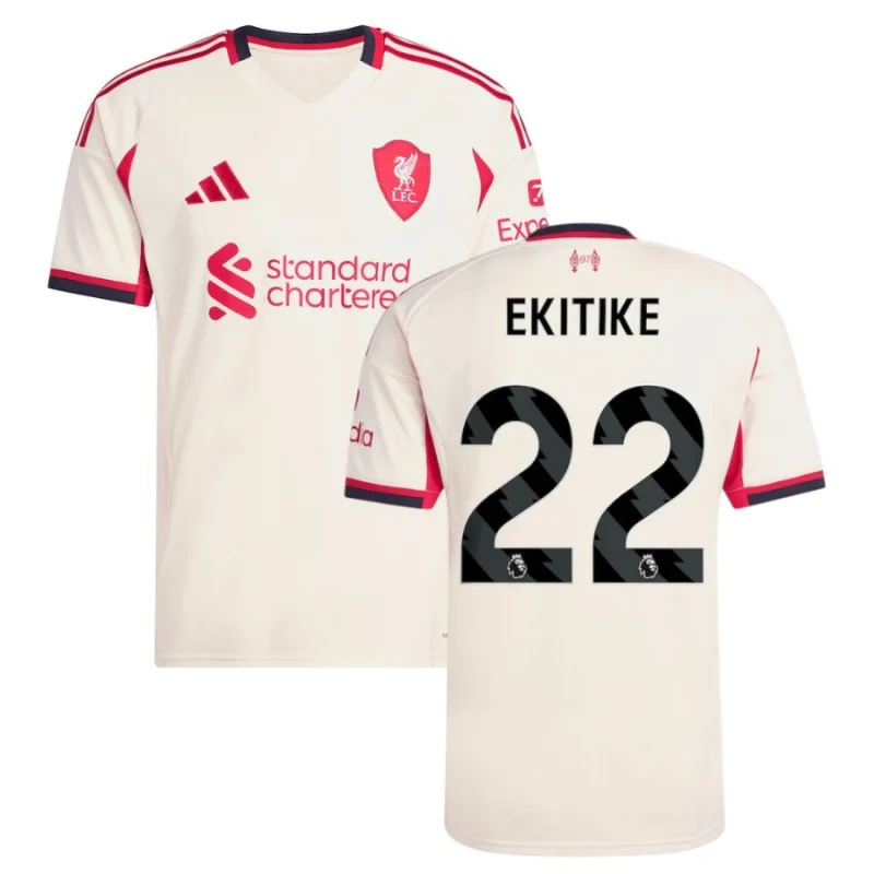 Maillot Liverpool Exterieur 2025 2026 EKITIKE (1) Maillot Liverpool Exterieur 2025 2026 EKITIKE (1)