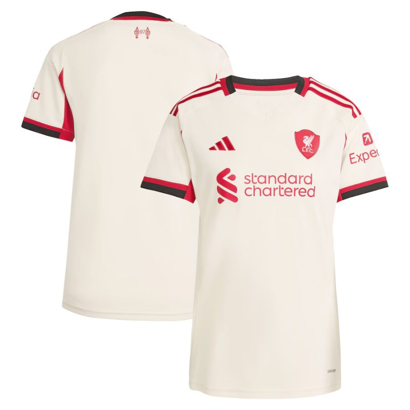 Maillot Liverpool Exterieur 2025 2026 Femme (3) Maillot Liverpool Exterieur 2025 2026 Femme