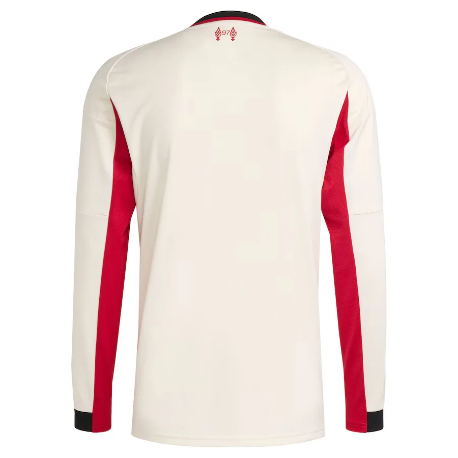 Liverpool Away Shirt 2025 2026 Long Sleeve