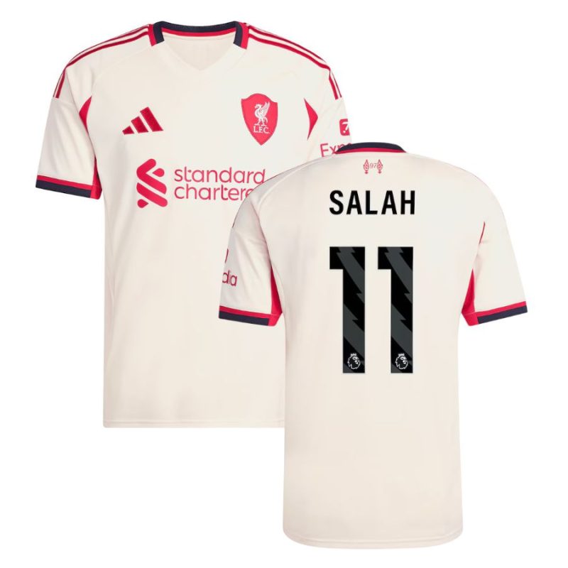 Maillot Liverpool Exterieur 2025 2026 Salah (1) Maillot Liverpool Exterieur 2025 2026 Salah