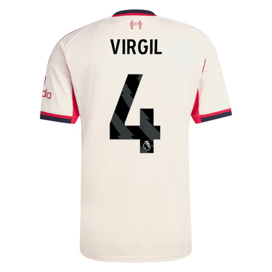 Maillot Liverpool Exterieur 2025 2026 Virgil