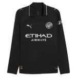 Manchester City Away Shirt 2025 2026 Long Sleeve