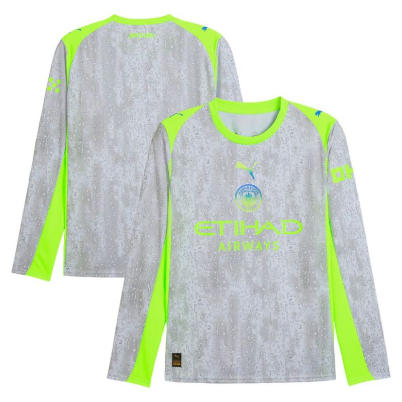 Maillot Manchester City Third 2025 2026 Manches Longues (3) Maillot Manchester City Third 2025 2026 Manches Longues