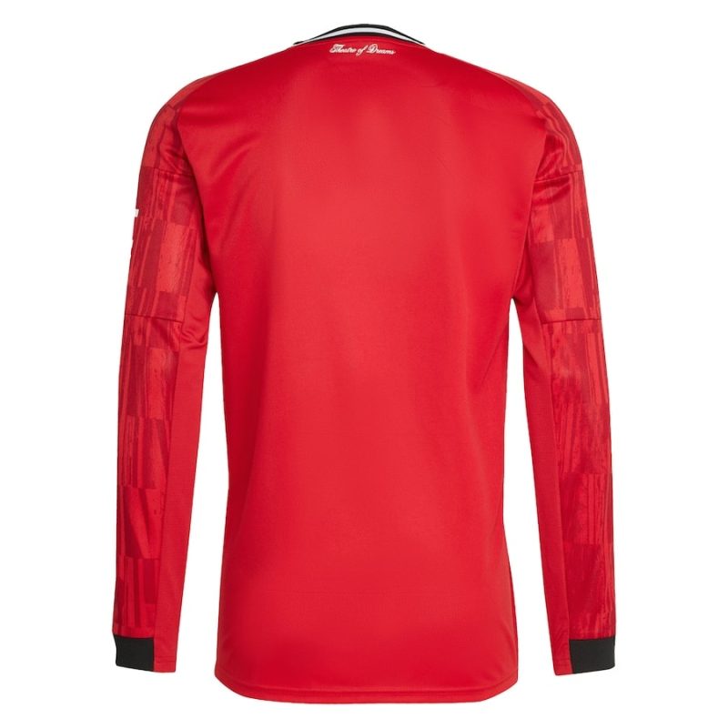 Maillot Manchester United Domicile 2025 2026 Manches Longues (2) Maillot Manchester United Domicile 2025 2026 Manches Longues
