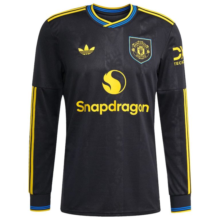 Manchester United Third Shirt 2025 2026 Long Sleeve Foot Dealer manchester-united-third-shirt-2025-2026-long-sleeve-foot-dealer