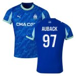 Maillot OM Third 2025 2026 Aubameyang AUBACK 97