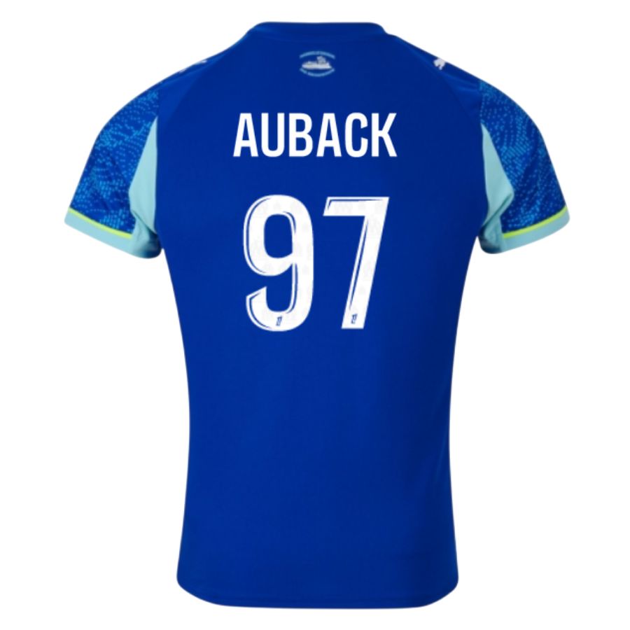 Maillot OM Third 2025 2026 Aubameyang AUBACK 97