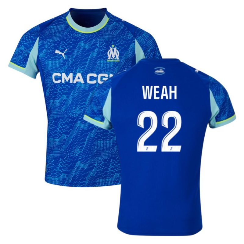Maillot OM Third 2025 2026 Weah
