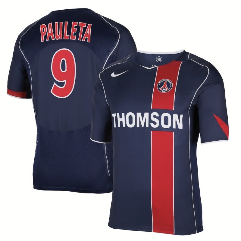 Maillot PSG Domicile Ré-Edition 2004 2005 Pauleta (1) Maillot PSG Domicile Ré-Edition 2004 2005 Pauleta