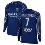 Maillot PSG Fourth 2024 2025 Manches Longues Kvaratskhelia
