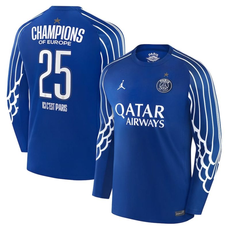 Maillot PSG Fourth Collector Champions d'Europe (1)