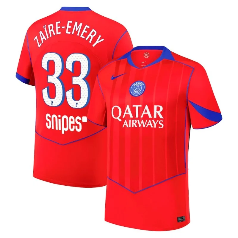 Camiseta PSG Tercera 2025 2026 Zaire Emery | Distribuidor de fútbol