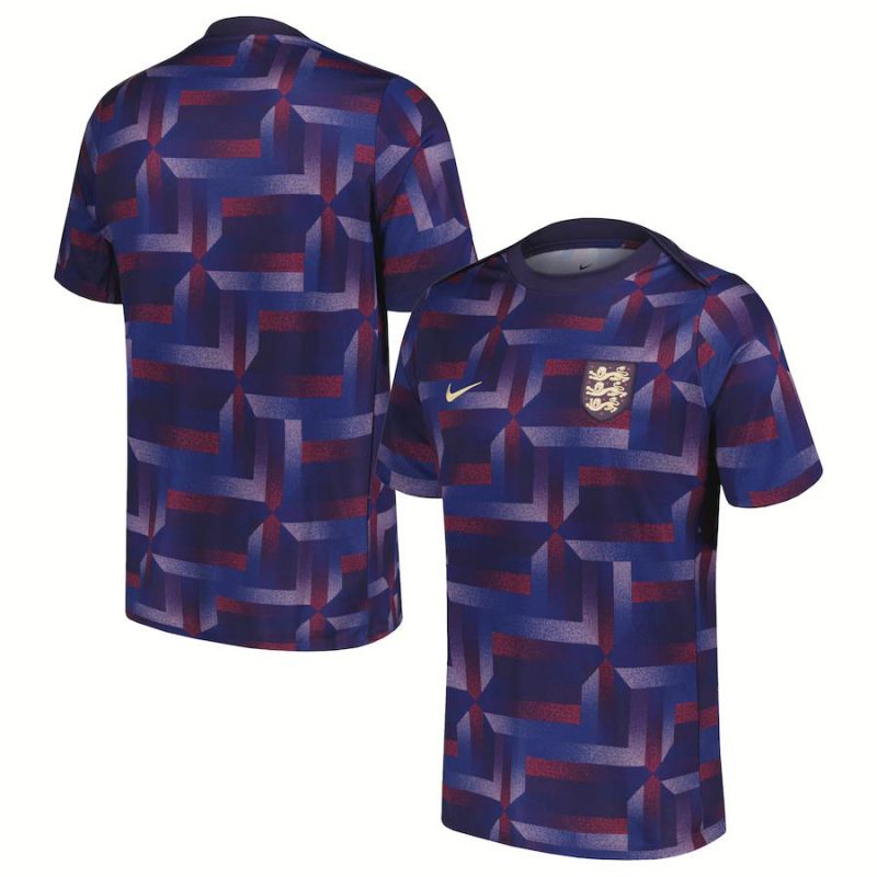 England 2025 2026 Pre Match Shirt Blue (2) England 2025 2026 Pre Match Shirt Blue (2)
