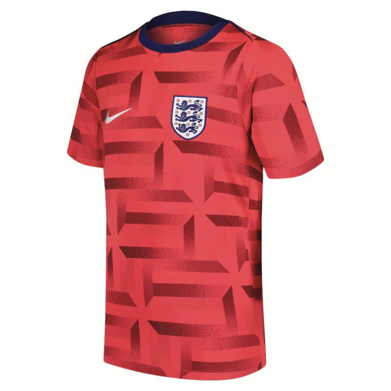 Maillot Pre Match Angleterre 2025 2026 Rouge (1)