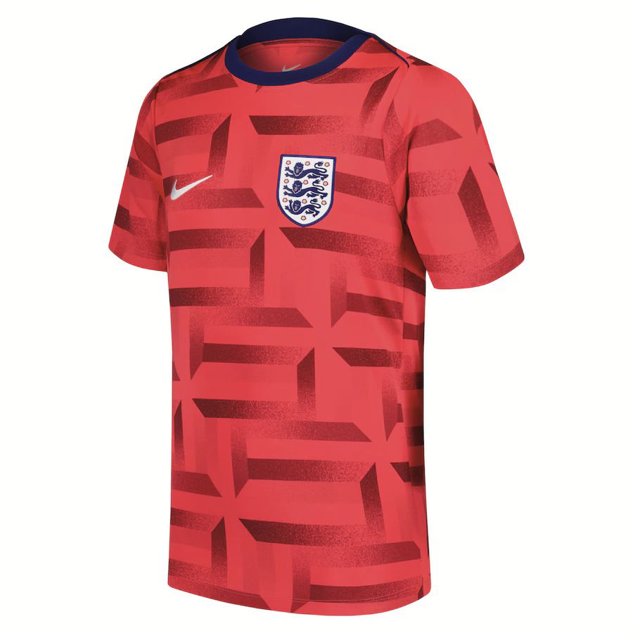 Maillot Pre Match Angleterre 2025 2026 Rouge (1)