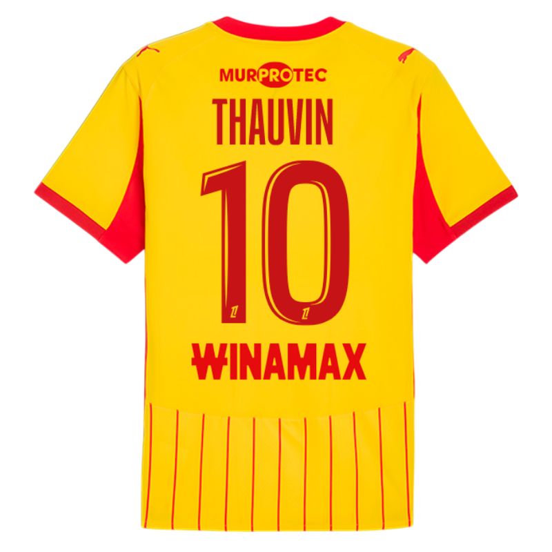 Maillot RC Lens Domicile 2025 2026 Thauvin (2) Maillot RC Lens Domicile 2025 2026 Thauvin