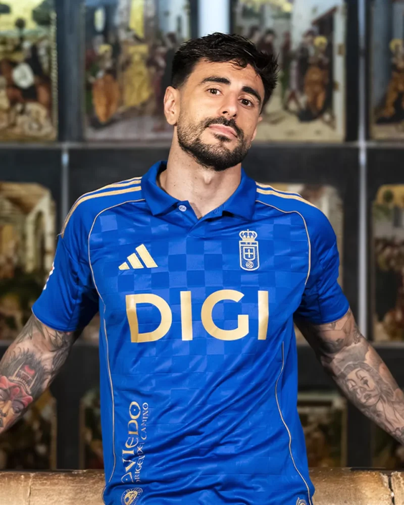Maillot Real Oviedo Domicile 2025 2026 (1)